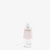 Kanin bordlampe Hvid/rosa