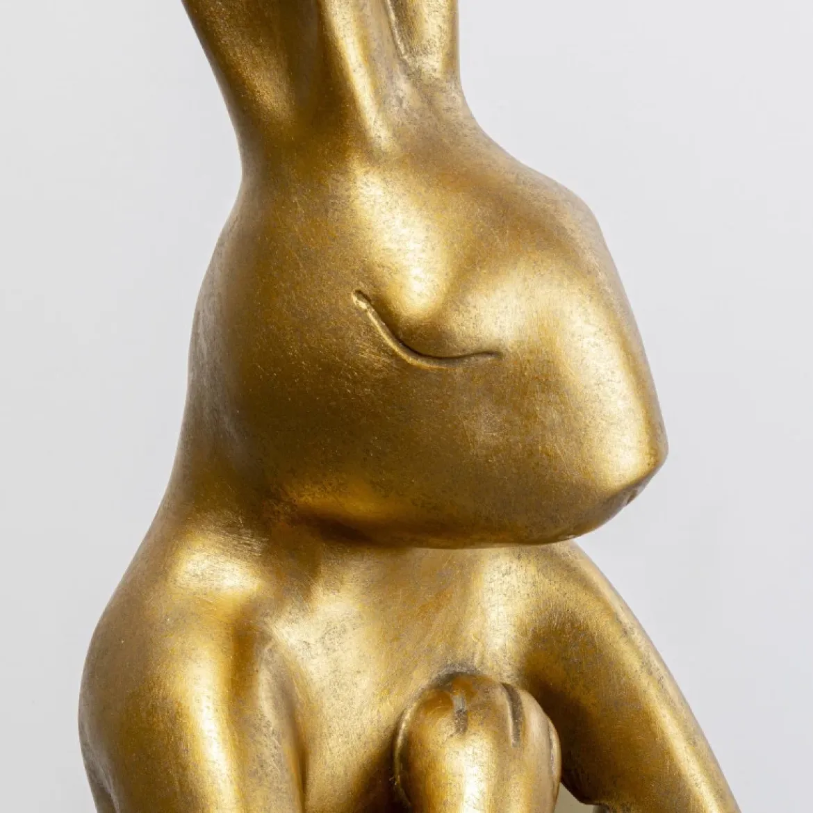 Kanin gulvlampe XL Guld