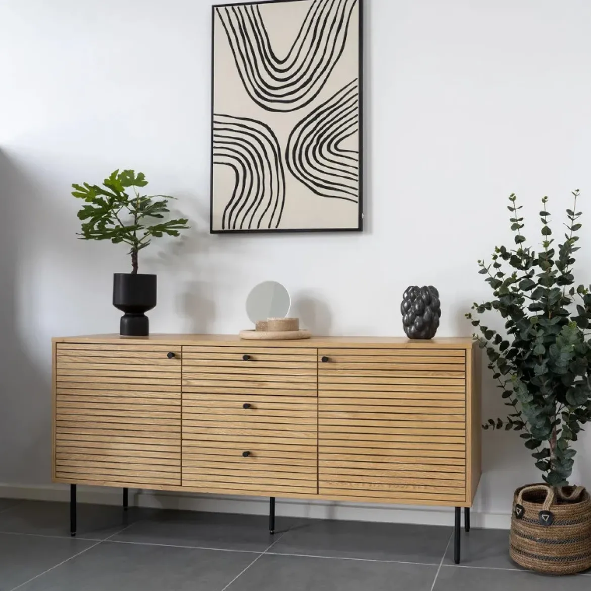 Kyoto skænk Lys eg