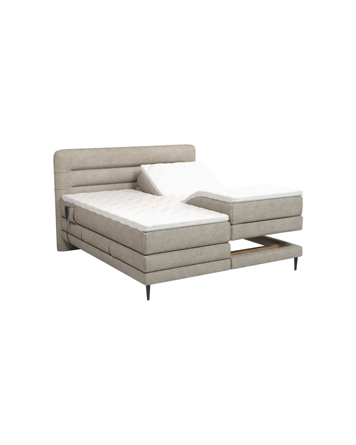 Lannel Elevationsseng 180x200 cm M/gavl