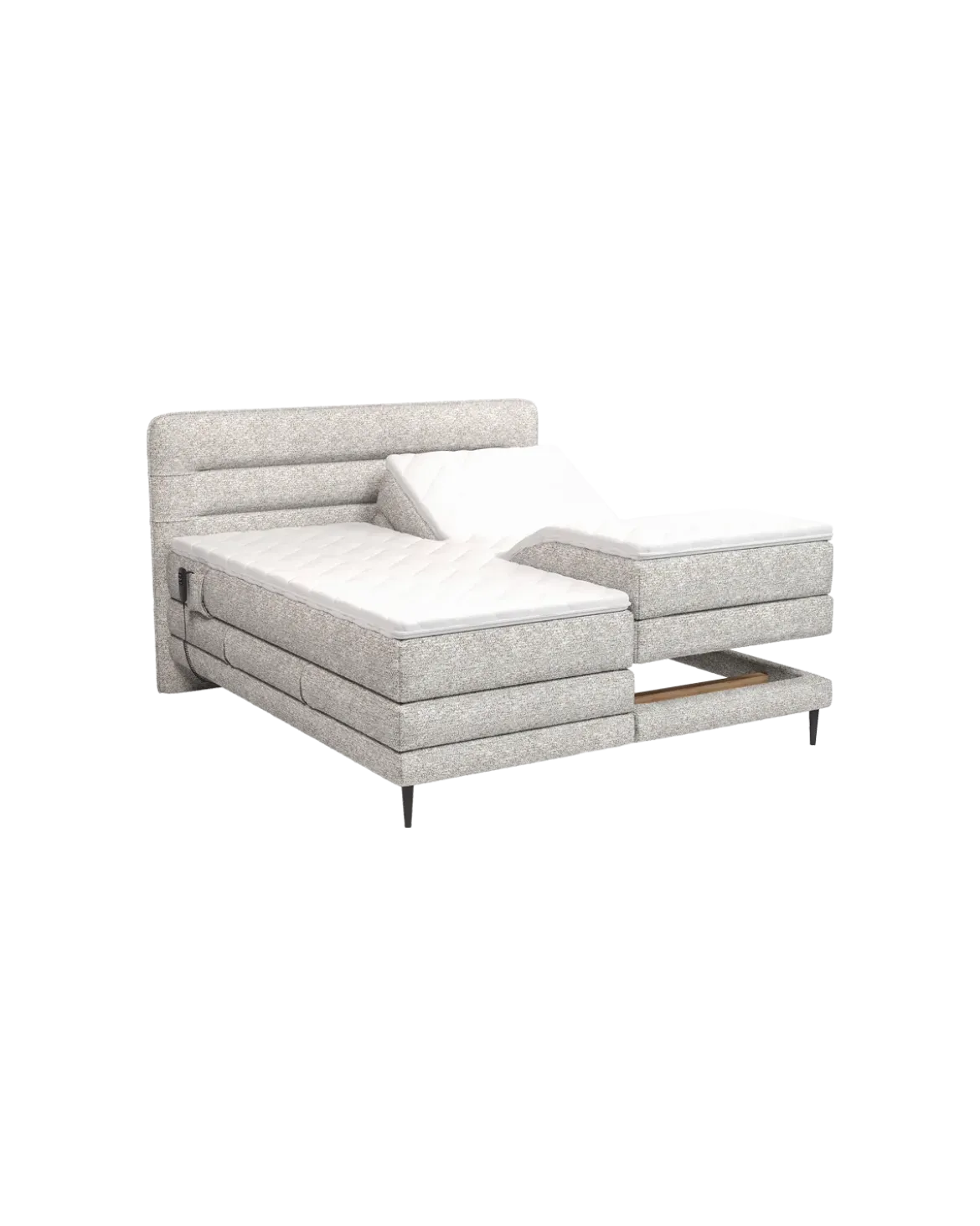 Lannel Elevationsseng 160x200 cm M/gavl