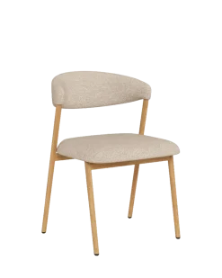 Larry Spisebordsstol, Beige/eg