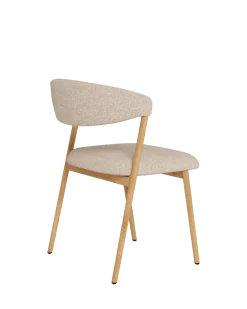 Larry Spisebordsstol, Beige/eg