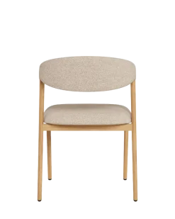 Larry Spisebordsstol, Beige/eg