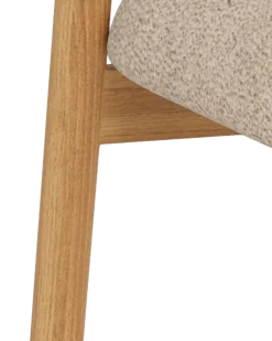 Larry Spisebordsstol, Beige/eg