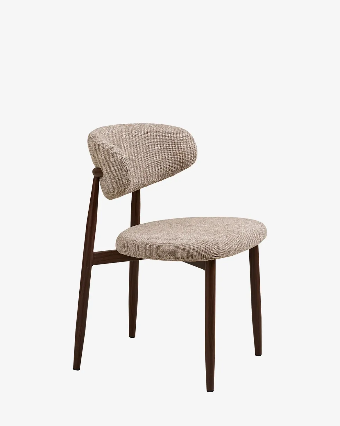 Linea spisebordsstol Sand/valnød