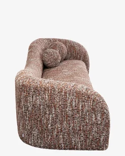 Livia 3 personers sofa Brun