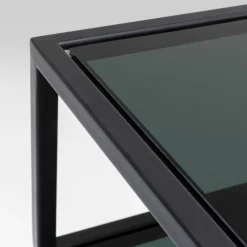 Loft konsolbord Sort