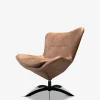 Lotus lænestol Cognac