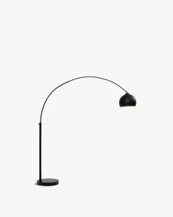 Lounge gulvlampe Sort