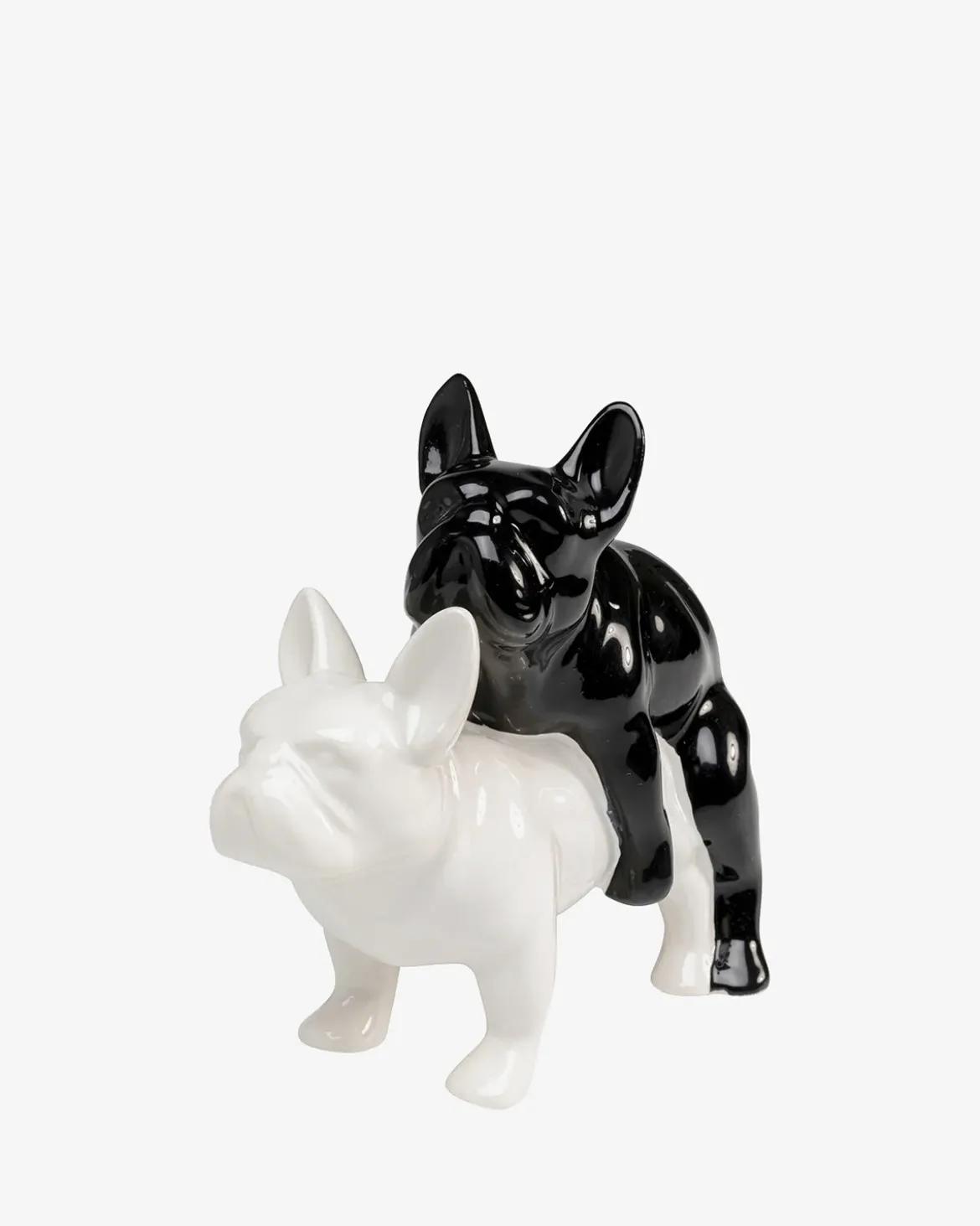 Love dogs figur Sort/hvid