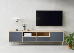 Mistral TV-bord Eg / antracit