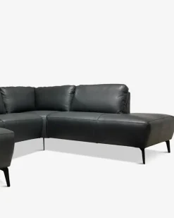 Modu byggesofa Antracite læder