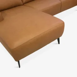 Modu byggesofa Lys cognac læder