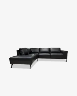 Modu byggesofa Sort læder