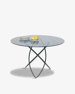 Molekular spisebord Smoke glas
