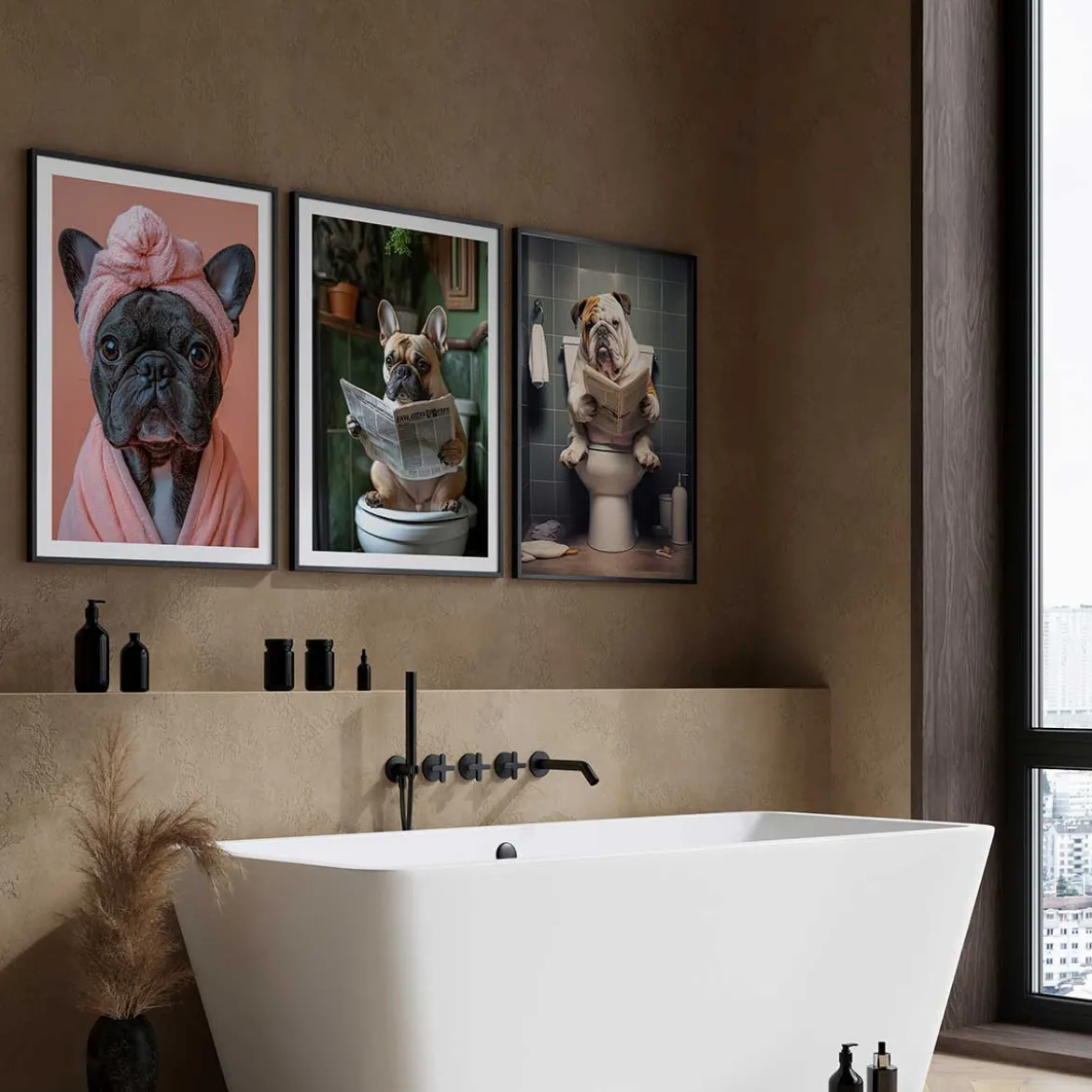 Mops på toilet galleri Galleri