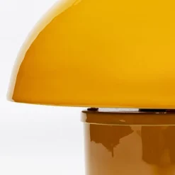 Mushroom bordlampe Gul