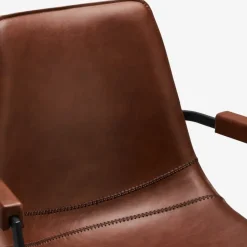Nava spisebordsstol m/armlæn Cognac