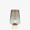 Noble ring vase Brun