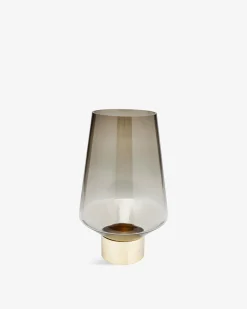 Noble ring vase Brun