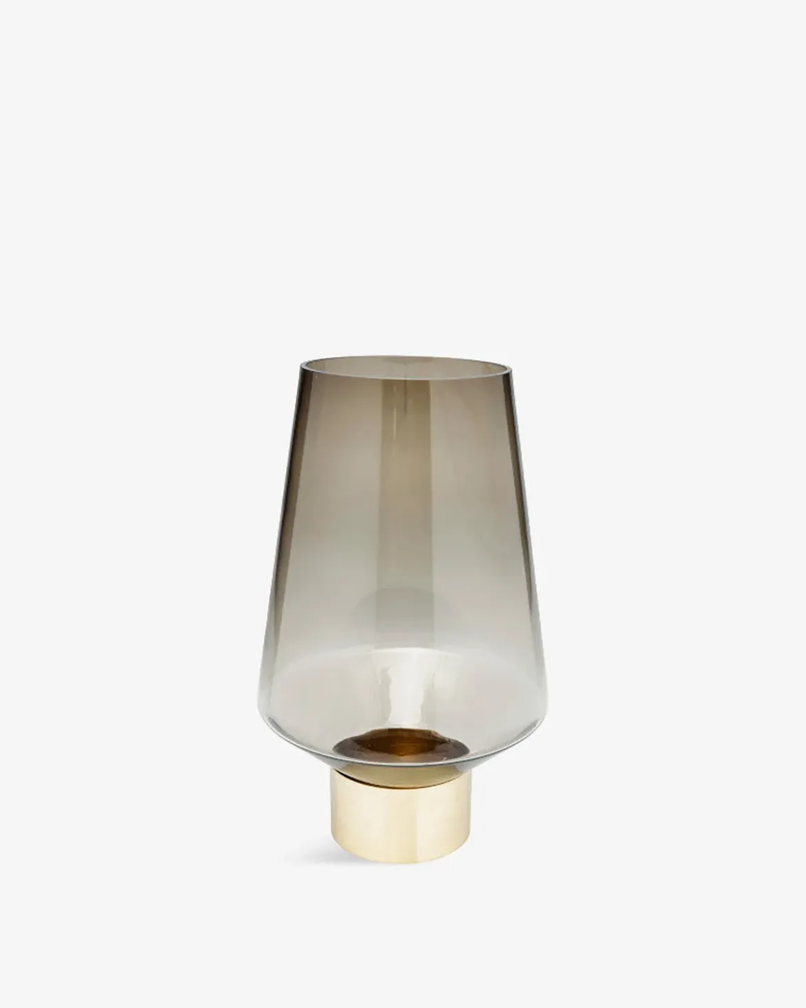Noble ring vase Brun