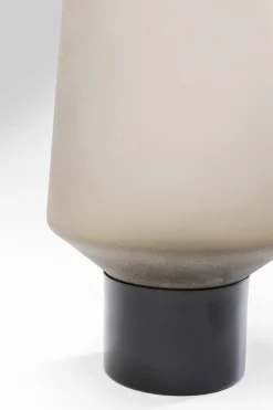 Noble ring vase Mat brun glas