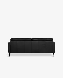 Nova modular 3 pers sofa Sort læder