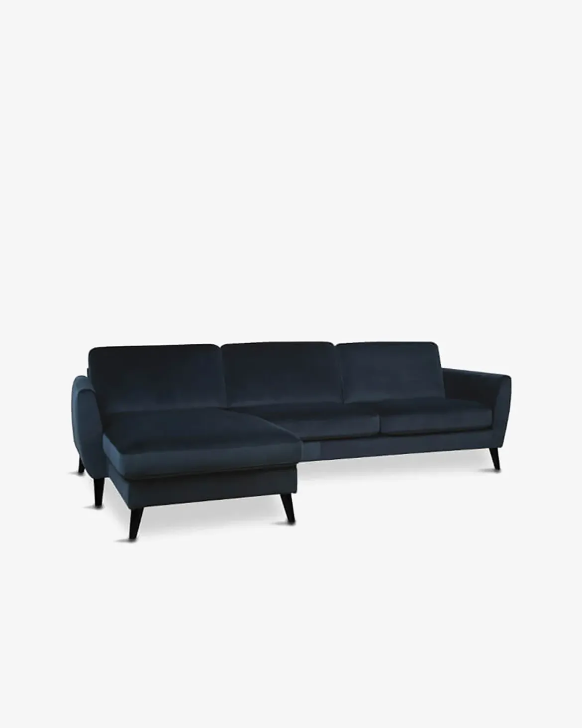 Nova modular sofa m/chaiselong Blå