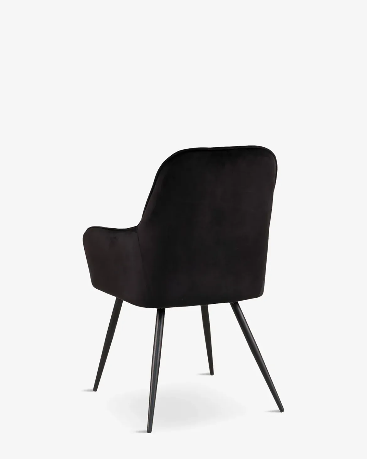 Olly spisebordsstol Sort velour