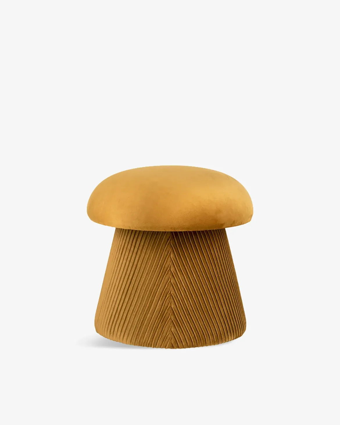 Paddehat puf Mustard #