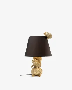 Pindsvin familie bordlampe Bordlampe