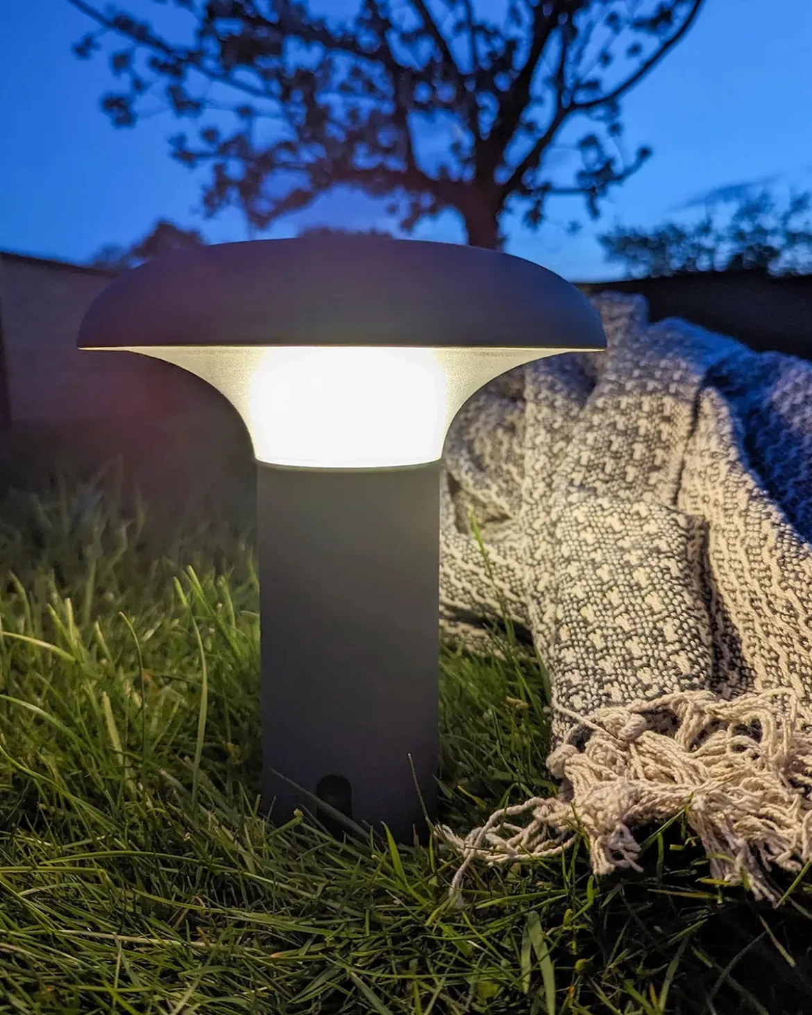 Ramsey LED lampe Grå