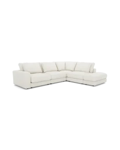 Rio hjørnesofa Højrevendt med pufafslutning