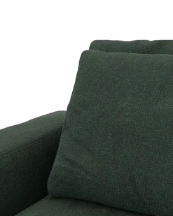 Rio hjørnesofa Højrevendt med stor pufafslutning
