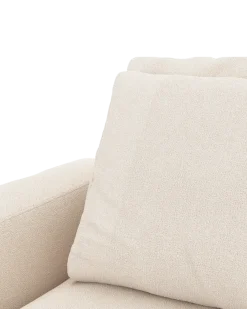Rio hjørnesofa Højrevendt med stor pufafslutning