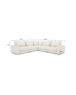 Rio hjørnesofa Vendbar symmetrisk opstilling