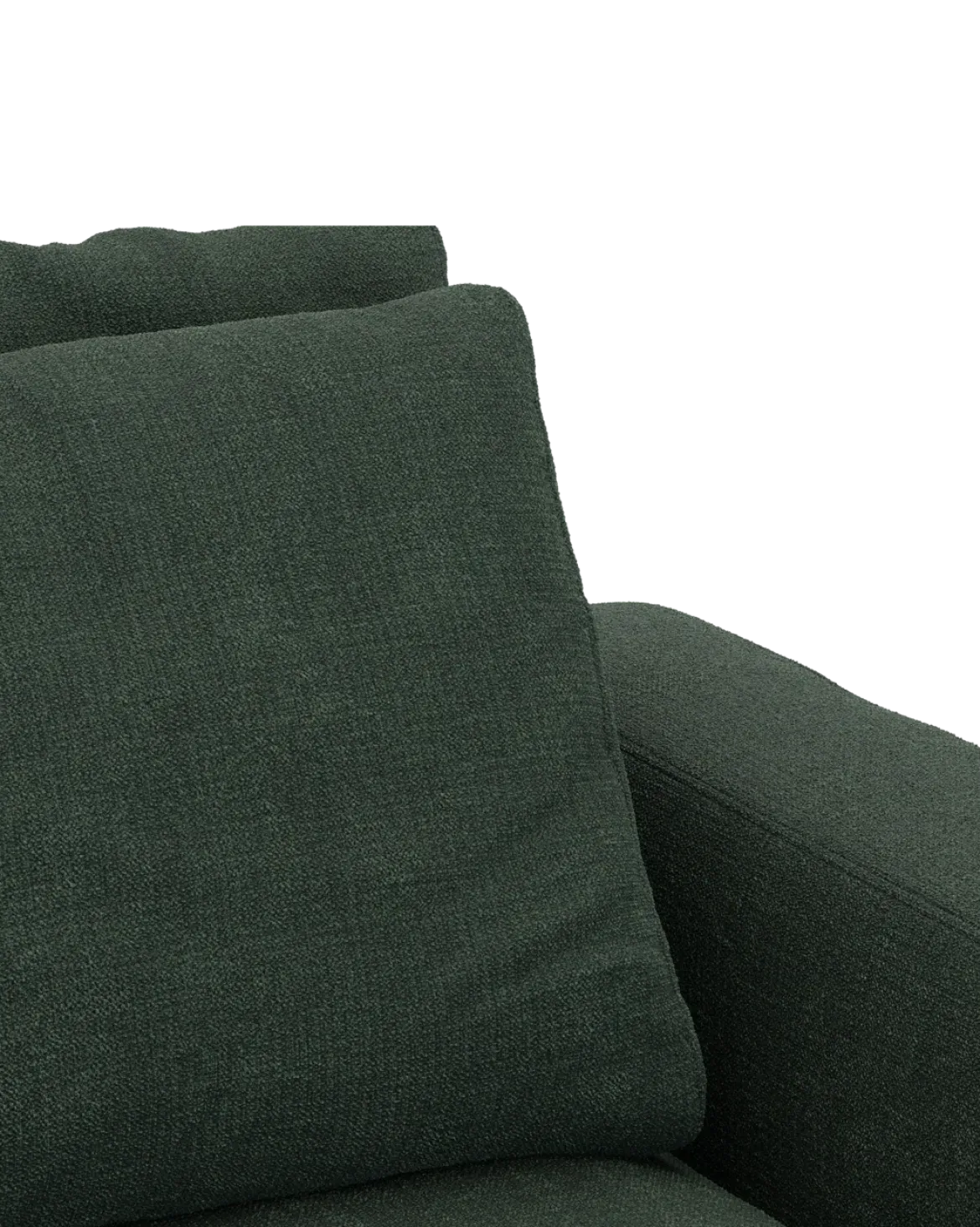 Rio hjørnesofa Venstrevendt med pufafslutning