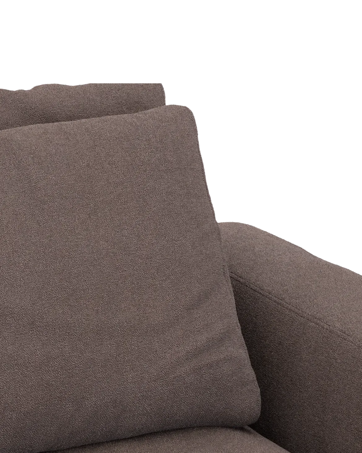 Rio hjørnesofa Venstrevendt med pufafslutning