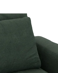 Rio hjørnesofa Venstrevendt med stor pufafslutning