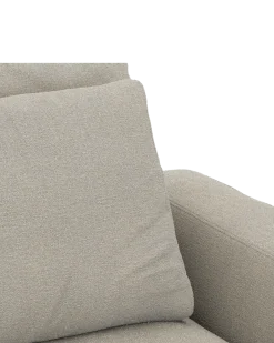 Rio hjørnesofa Venstrevendt med stor pufafslutning