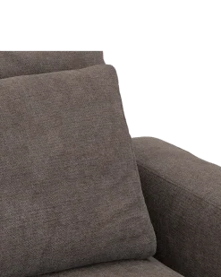 Rio hjørnesofa Venstrevendt med stor pufafslutning