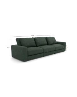 Rio 3 pers. sofa