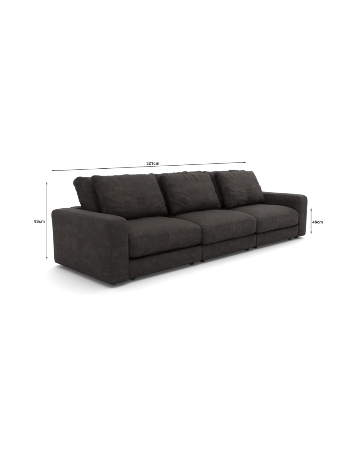 Rio 3 pers. sofa