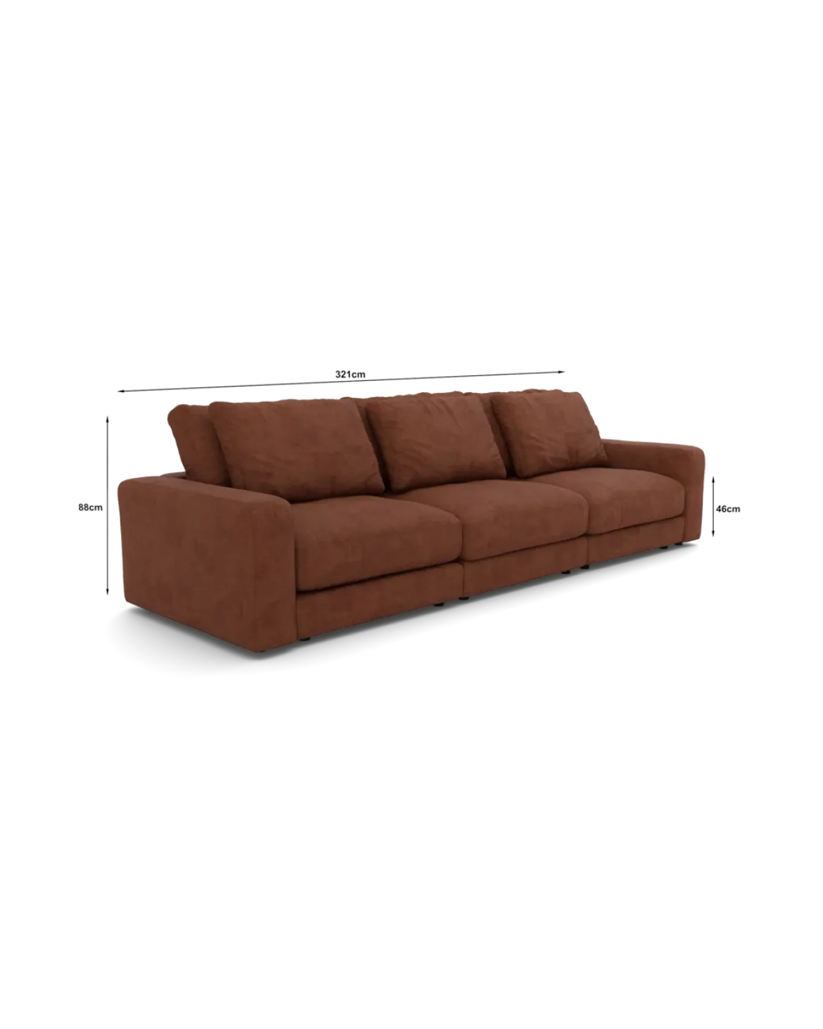 Rio 3 pers. sofa