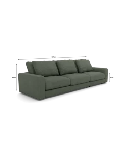 Rio 3 pers. sofa