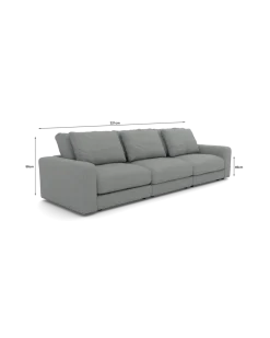 Rio 3 pers. sofa