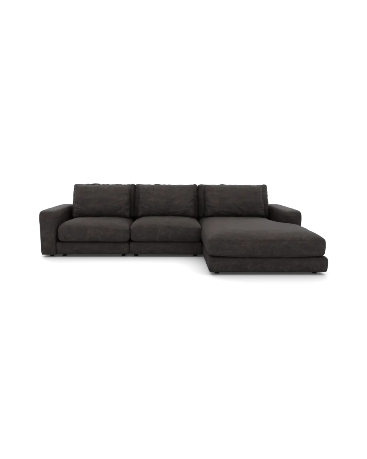 Rio Sofa Med chaiselong højre og bred arm