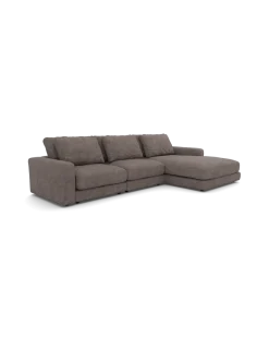 Rio Sofa Med chaiselong højre og bred arm