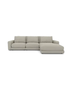 Rio Sofa Med chaiselong højre og bred arm